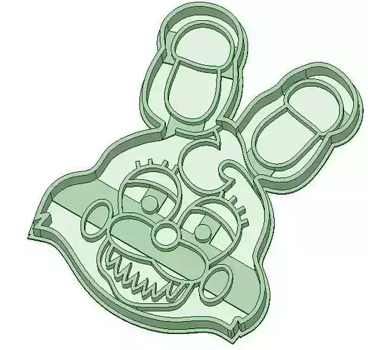 Bonnie cookie cutter A night a freddy
