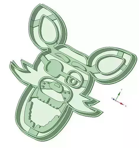 Foxy cookie cutter A night a freddy