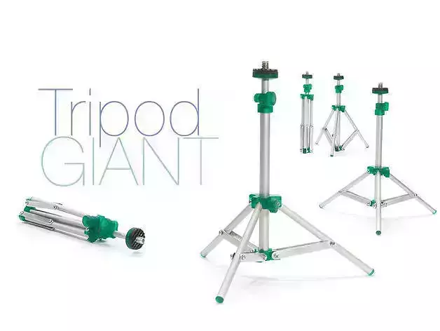 Tripod GIANT width Masked SLA 3D Printing Technology