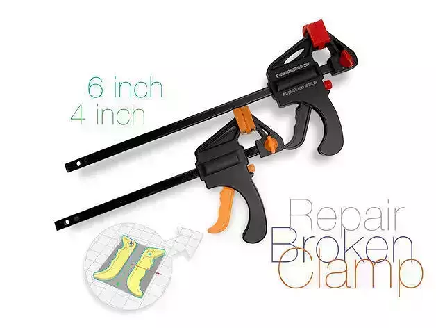 Broken Clamp Repair Free 3D print model