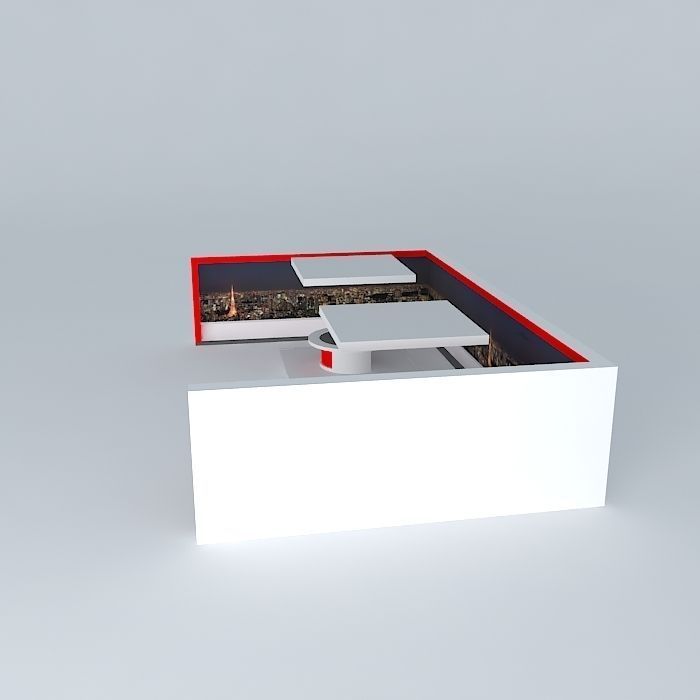 BBC News  Studio TC7  Television Centre Free 3D model_2