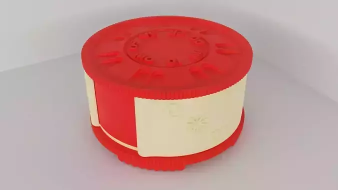 PillBox with seperated compartments for 7 Days  3D print model