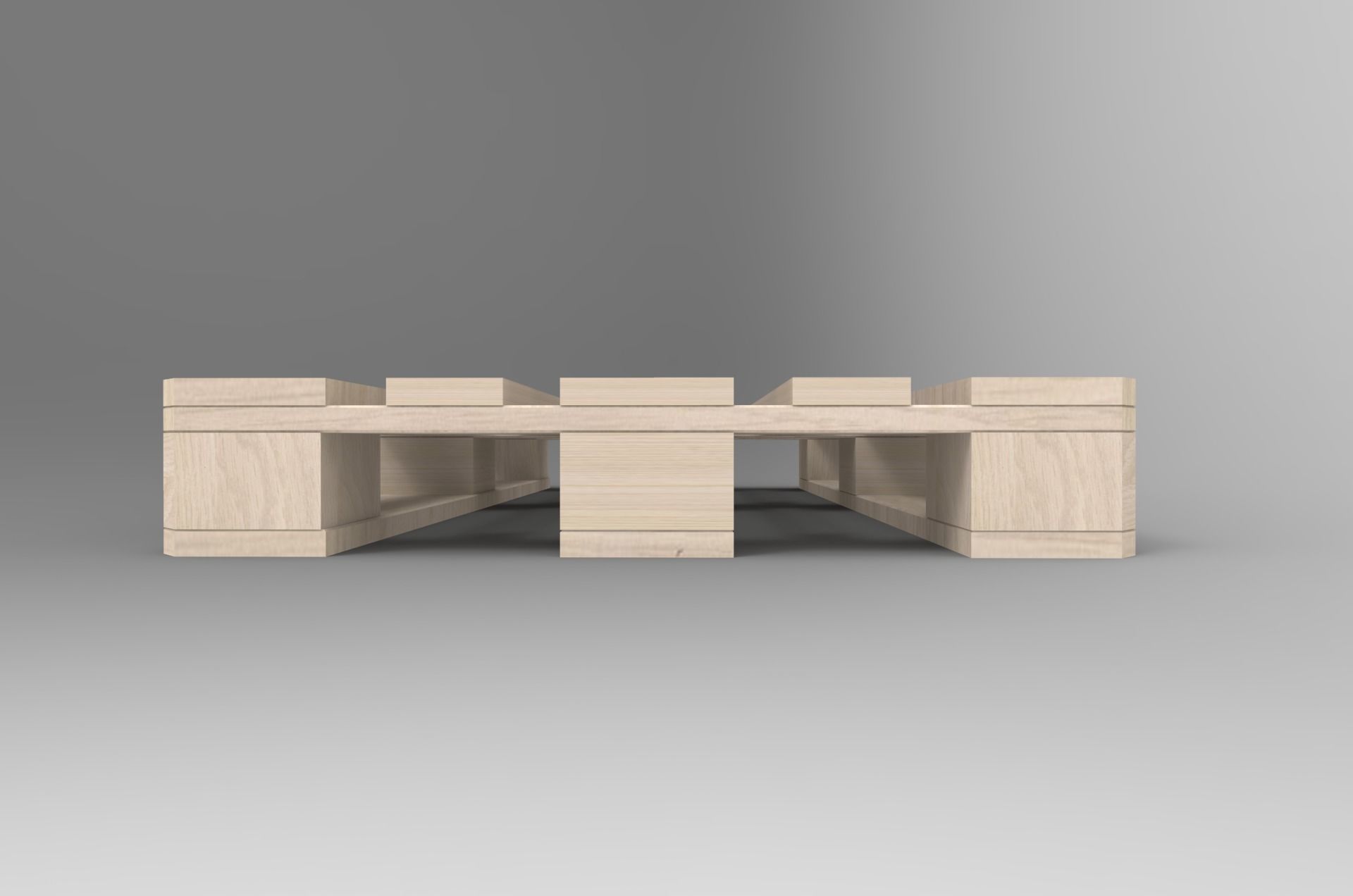 Euro Pallet 3D model_5