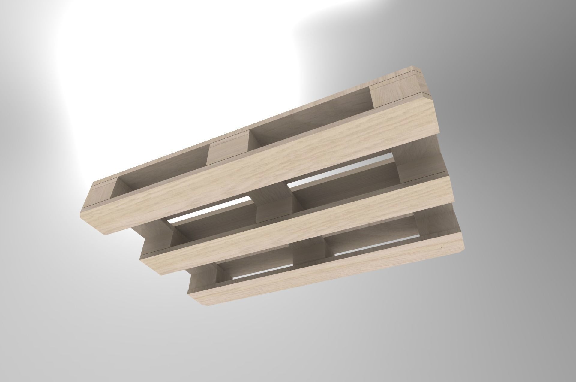 Euro Pallet 3D model_8