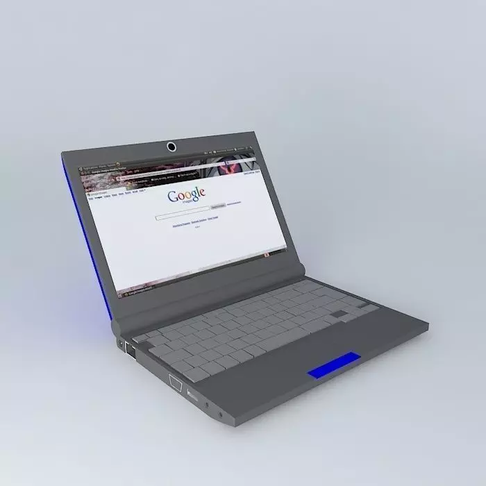 Toshiba NB Series Netbook Free 3D model_0