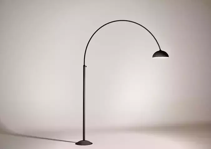 Pedestrian Lamp 3D model