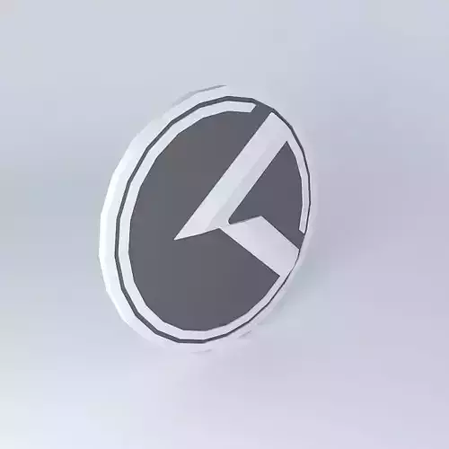 3.0 K logo wheel center cap Free 3D model
