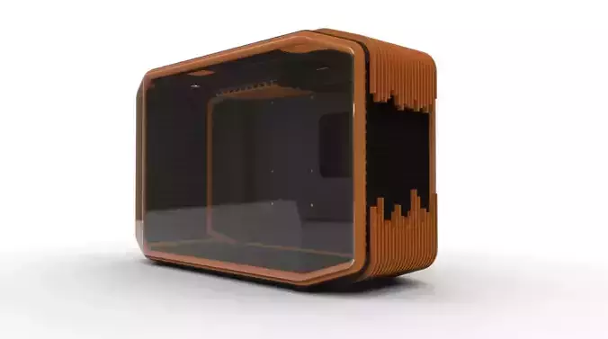 PC Case Concept v1 3D model