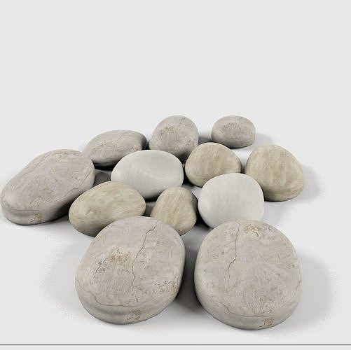 Pebble Stone 3D model