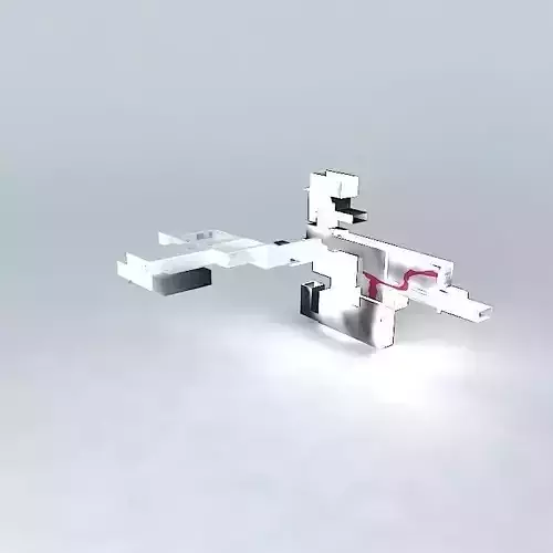 custom Nazi zombies map The building battlefield Free 3D model