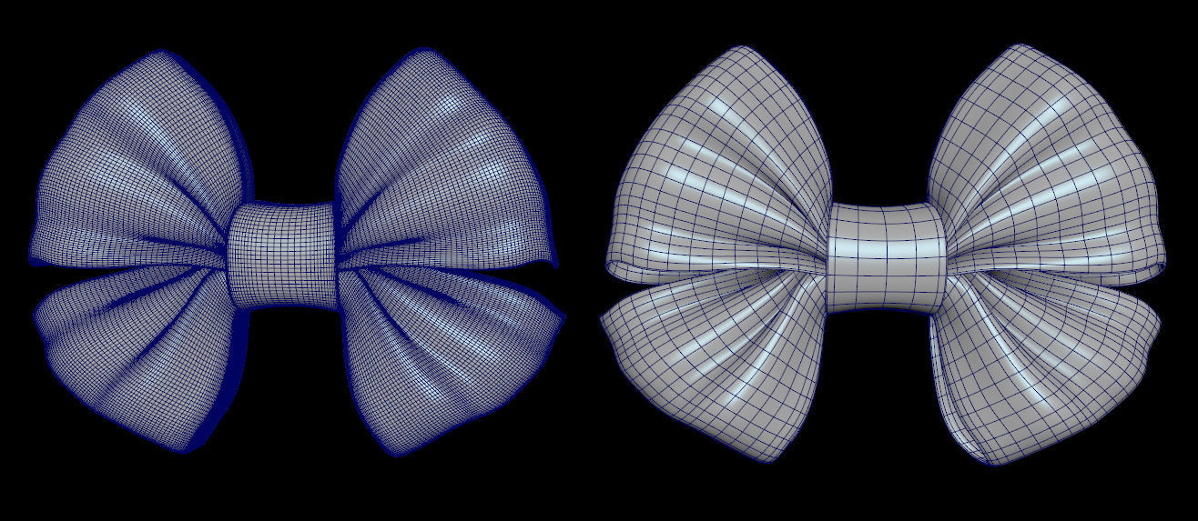 Bow Tie 01- 3D print model_3