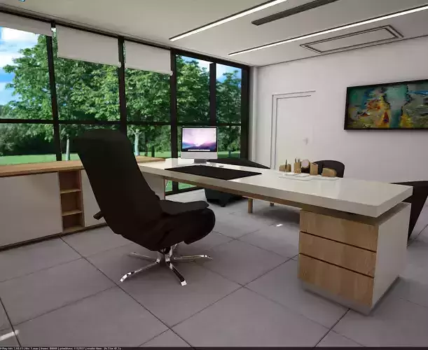 Office room 3d max model 3D model