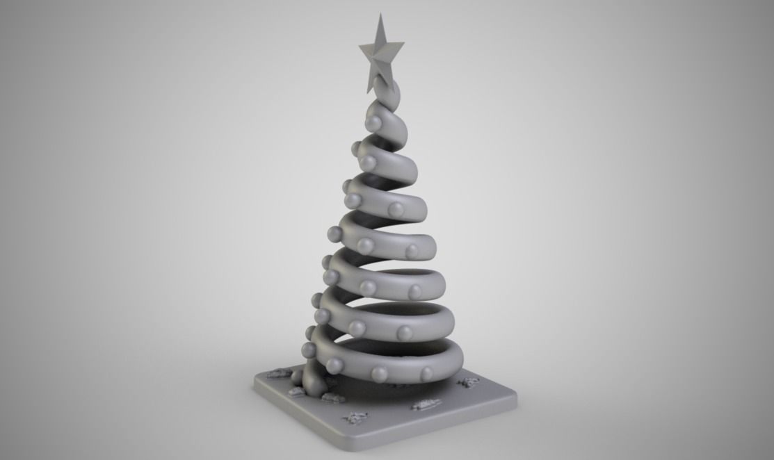Christmas Tree 3D print model_3