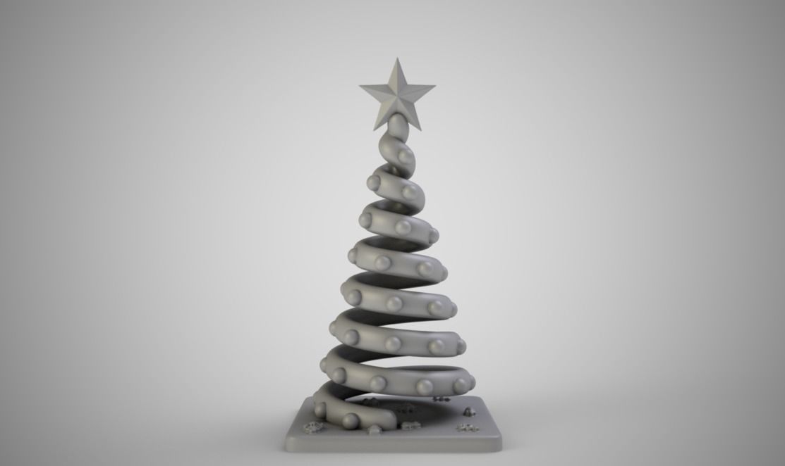Christmas Tree 3D print model_1