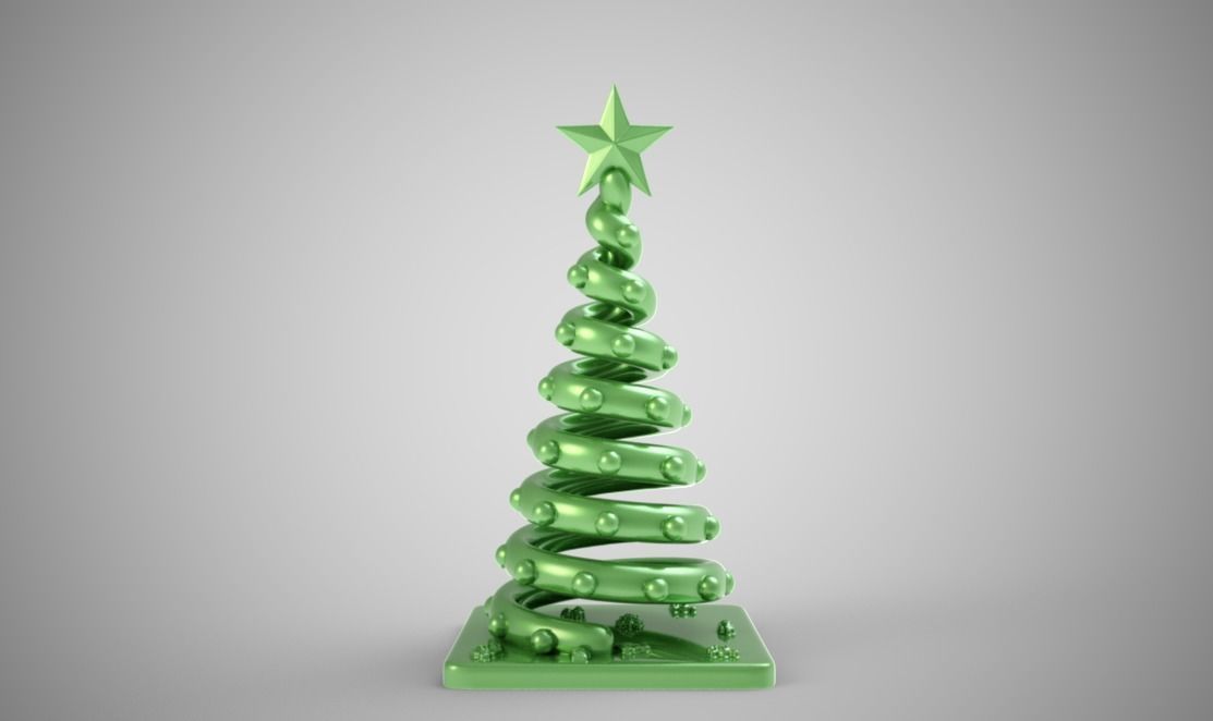 Christmas Tree 3D print model_4