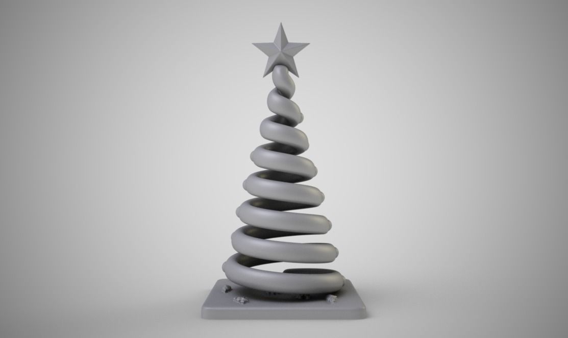Christmas Tree 3D print model_7