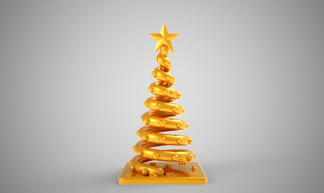 Christmas Tree 3D print model_2