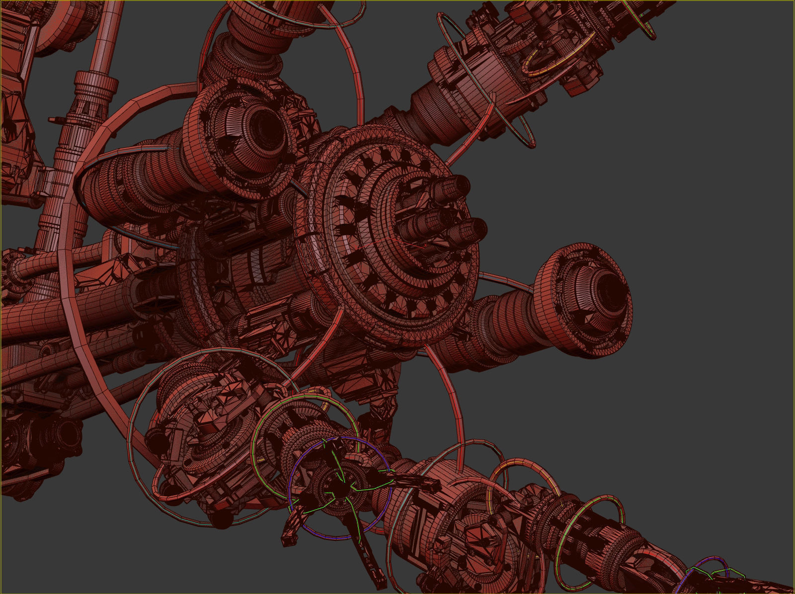 Assembly Robot Rigged 3D Model 3D model_19