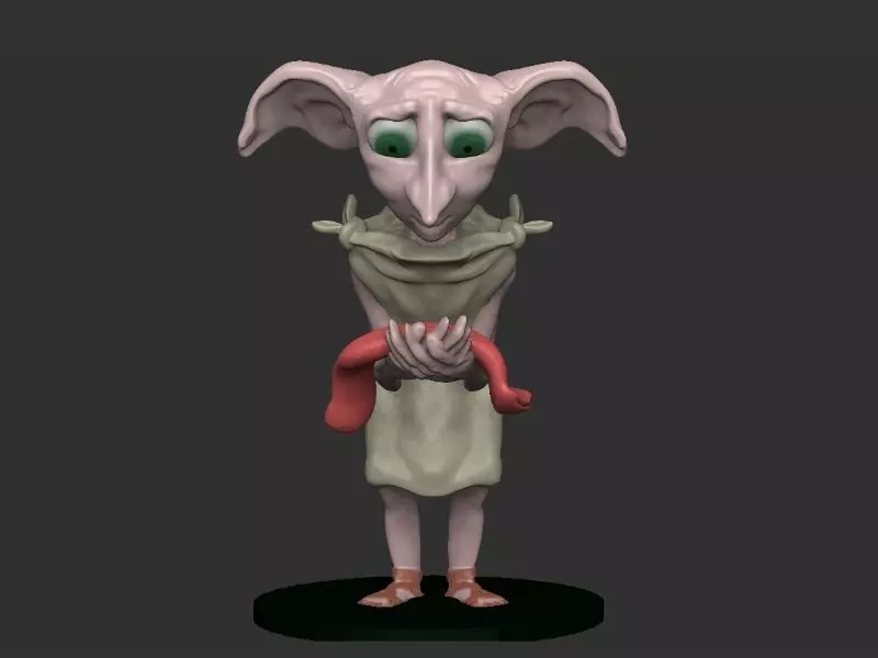 Harry Potter Dobby 3D print model_0