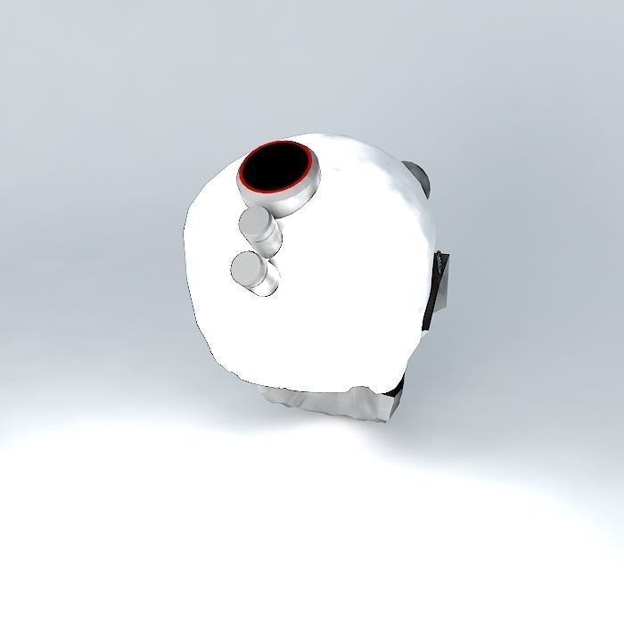 Robot skull Free 3D model_1