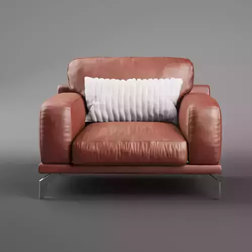 Peruna Leather Arm chair