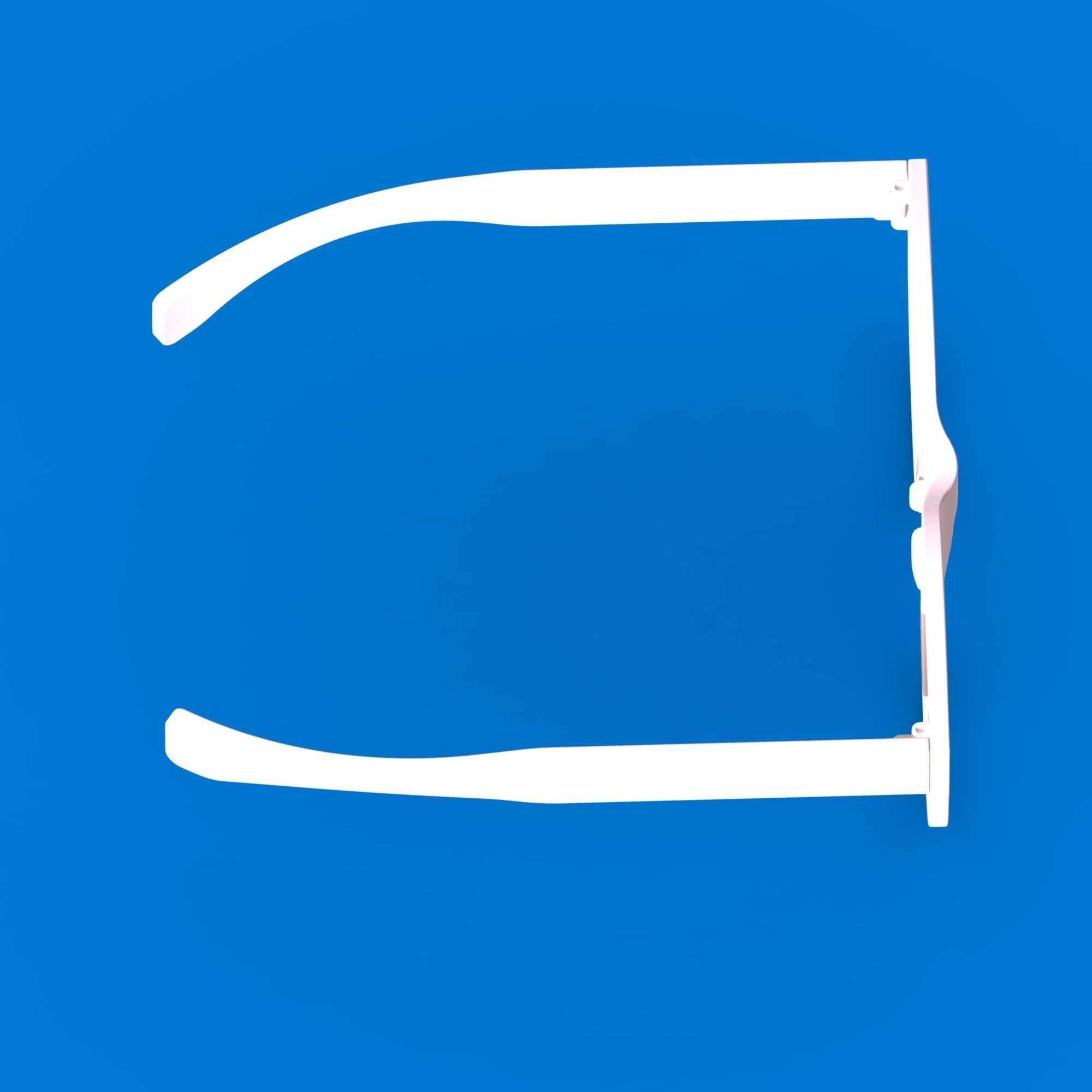 American Spectacles 3D-Printed Wearable Wayfarer 3D print model_12