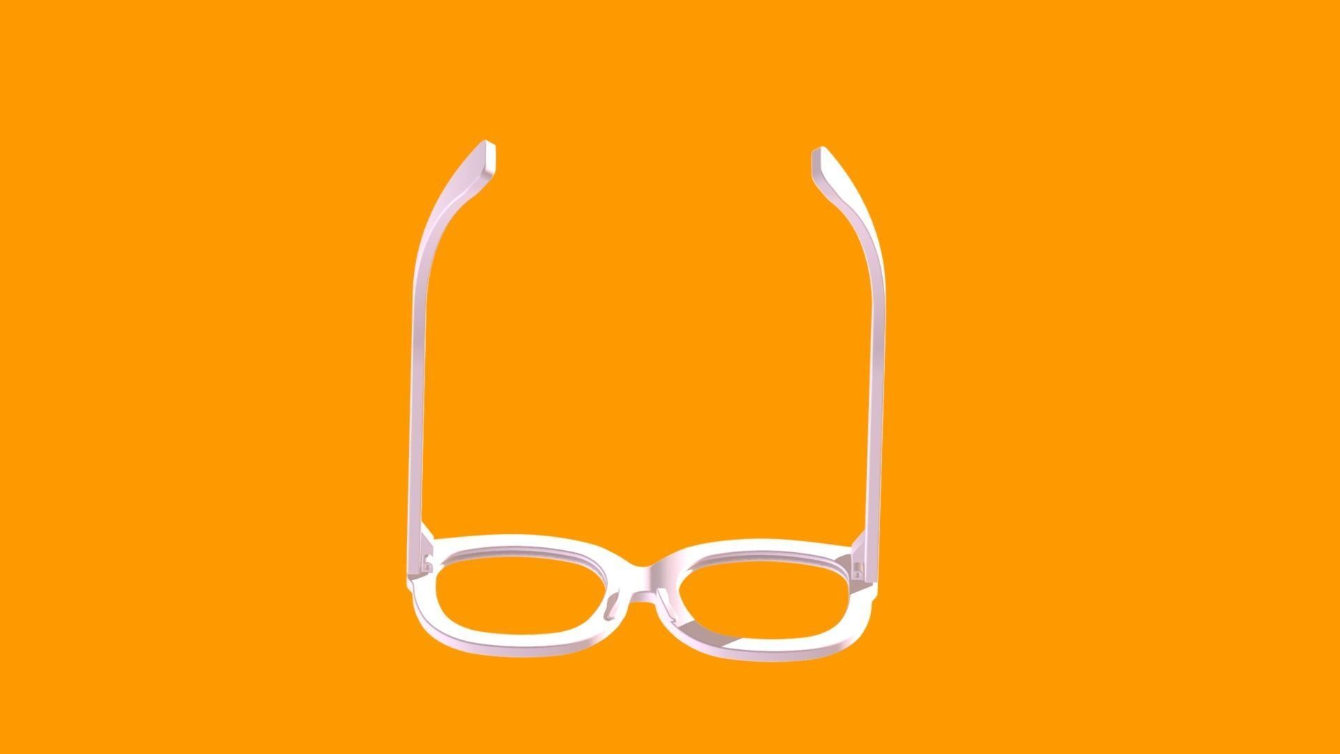 American Spectacles 3D-Printed Wearable Wayfarer 3D print model_3