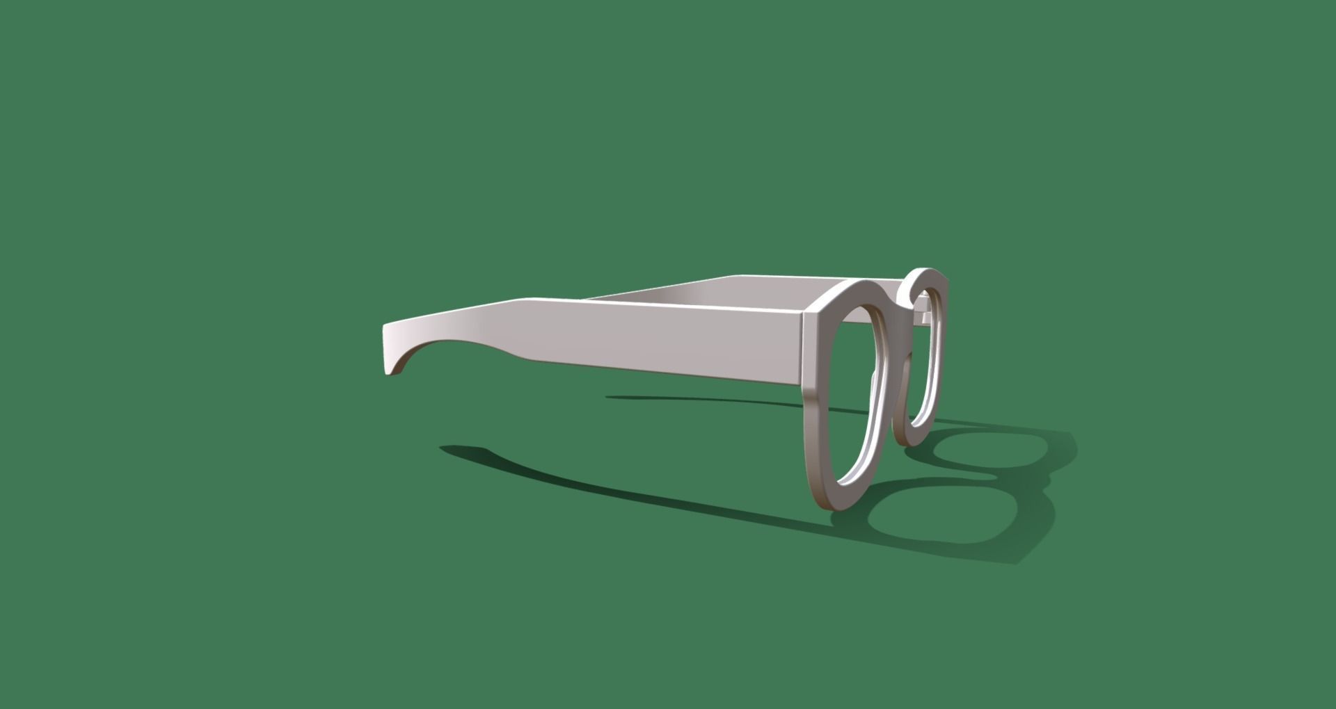 American Spectacles 3D-Printed Wearable Wayfarer 3D print model_9