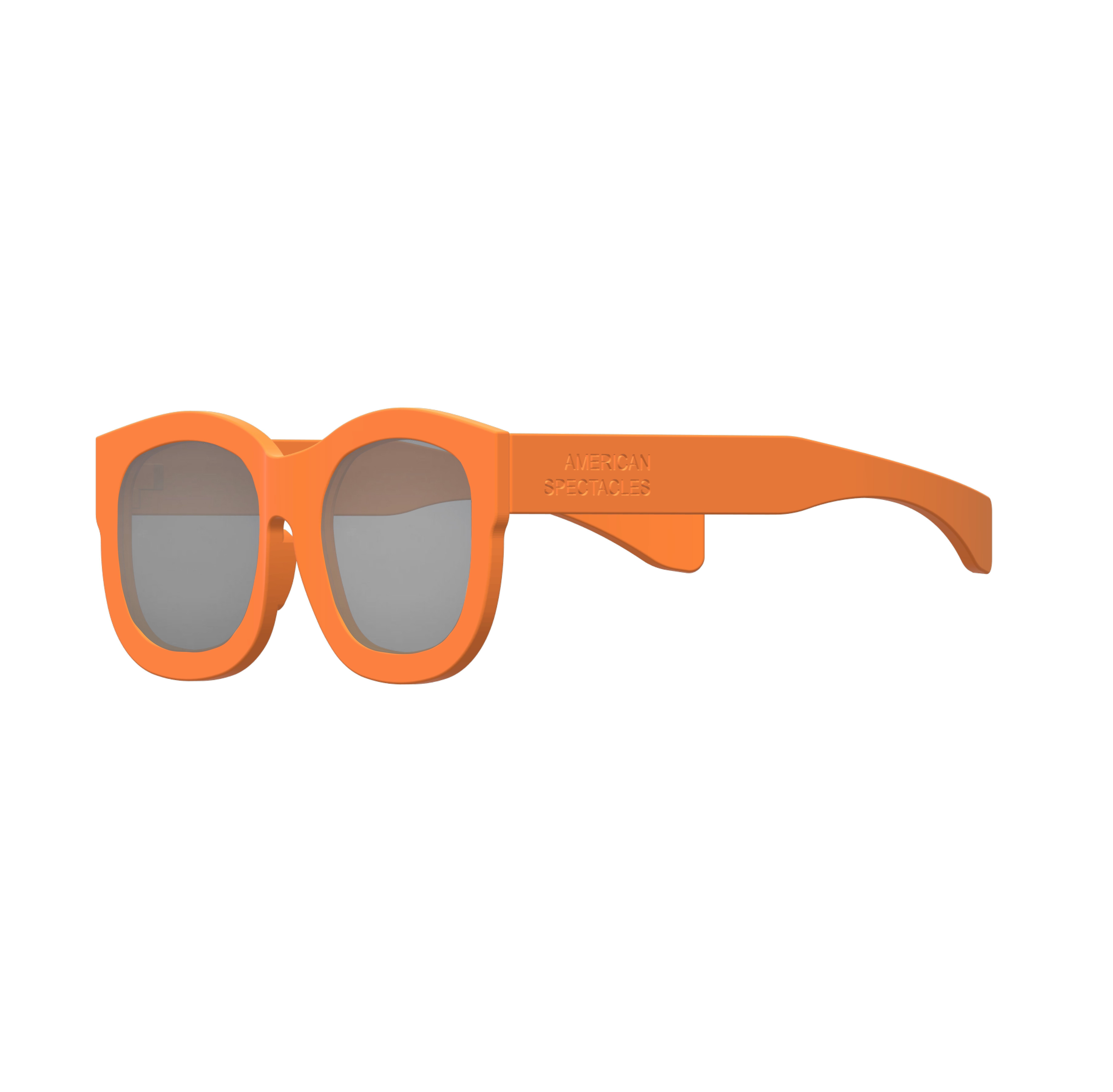 American Spectacles 3D-Printed Wearable Wayfarer 3D print model_16