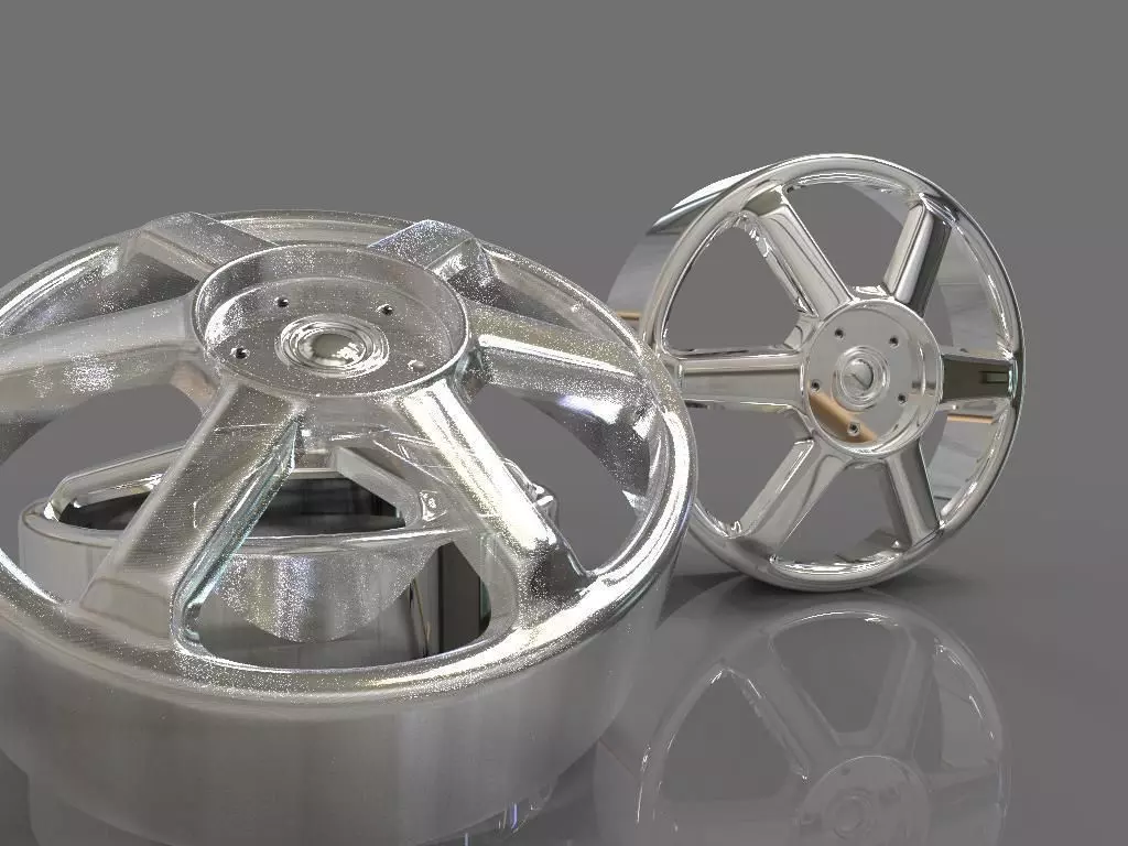 car rim model  design for any  car models  Low-poly 3D model_0