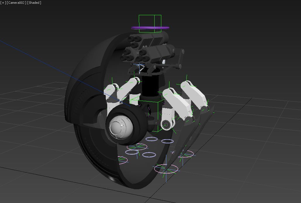 Spider Robot 3D model_11
