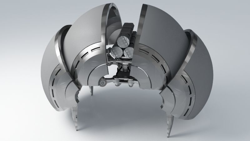 Spider Robot 3D model_6