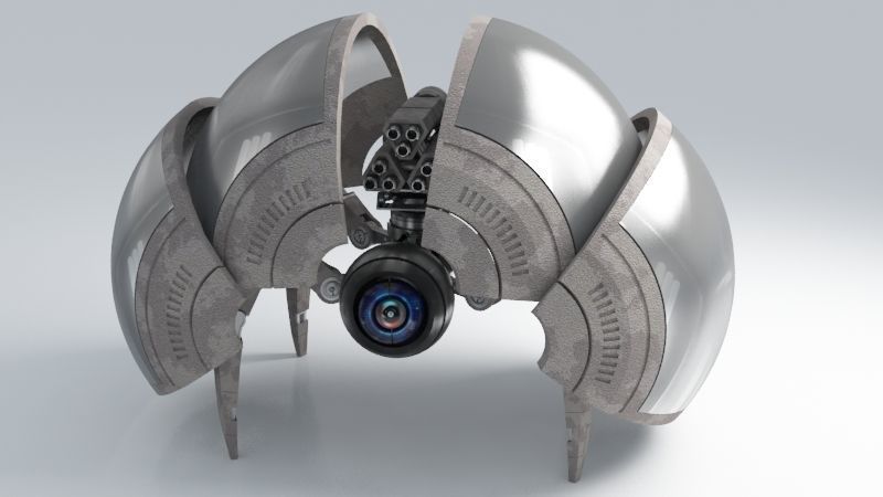 Spider Robot 3D model_9