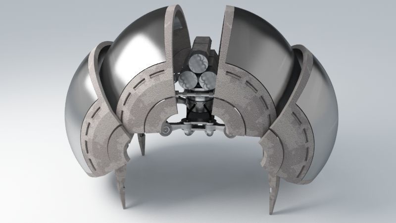 Spider Robot 3D model_10