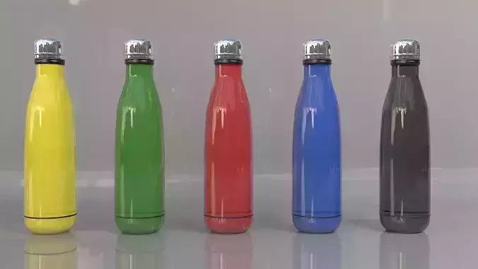 Water Bottle set Design  