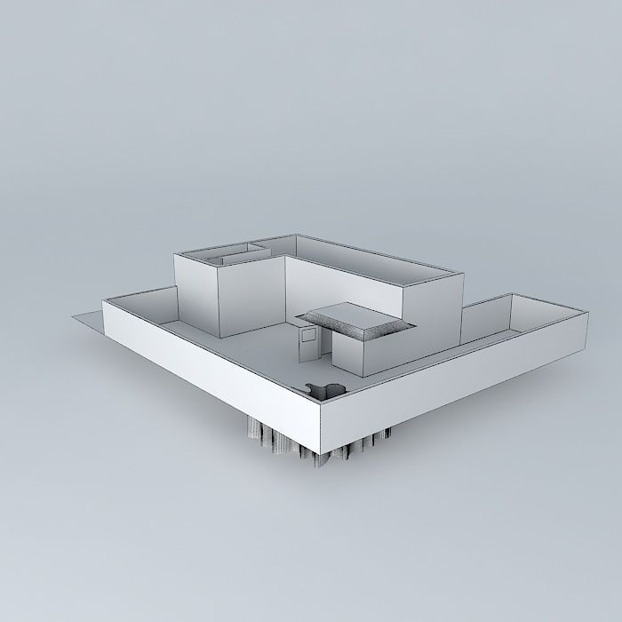 Project School Free 3D model_4