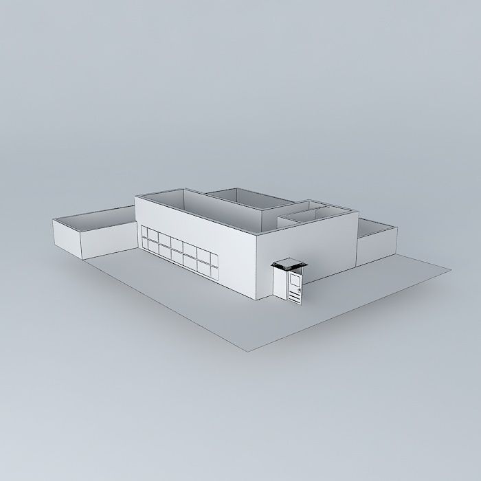 Project School Free 3D model_3