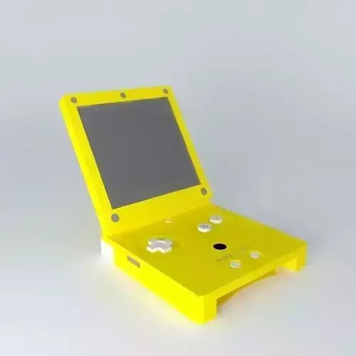 Game Boy Advance SP Gold edition