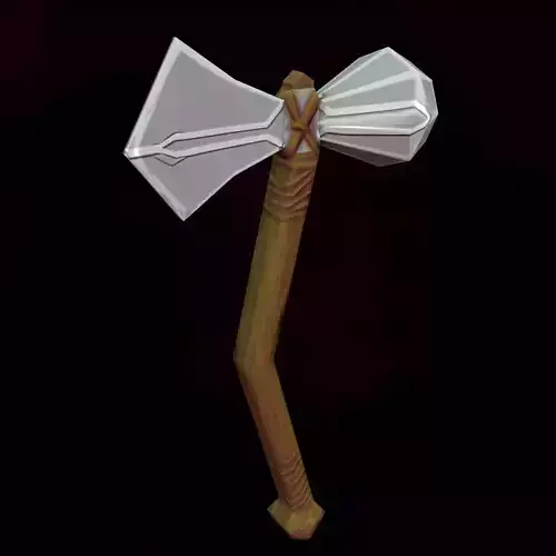 Hammer of Thor Free low-poly 3D model