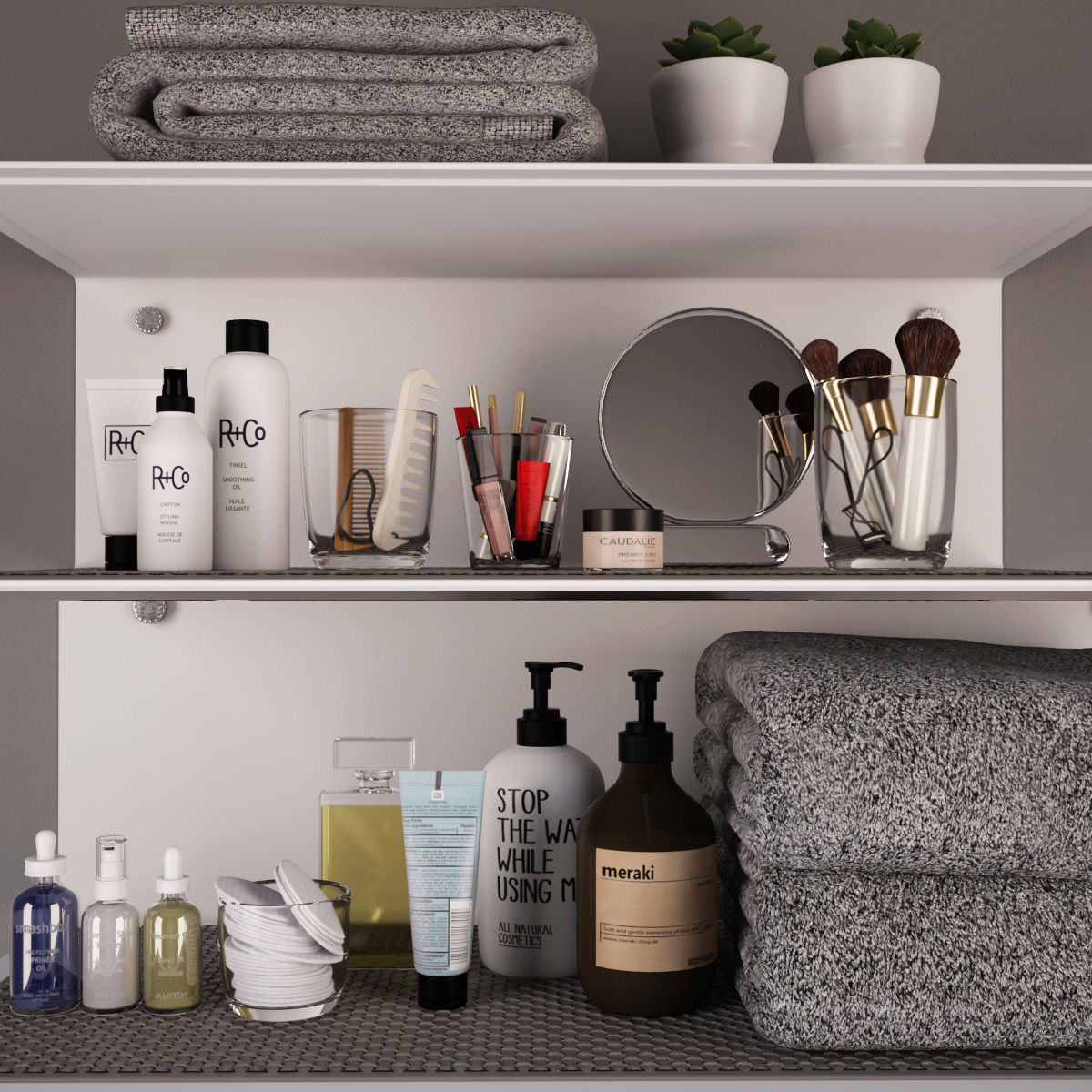 Cosmetic Set 01 3D model_3