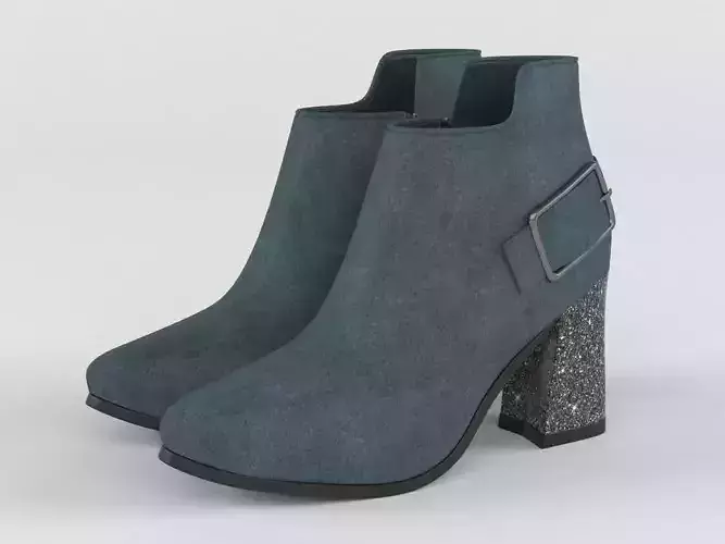 High Heels Womens Shoes 3D model