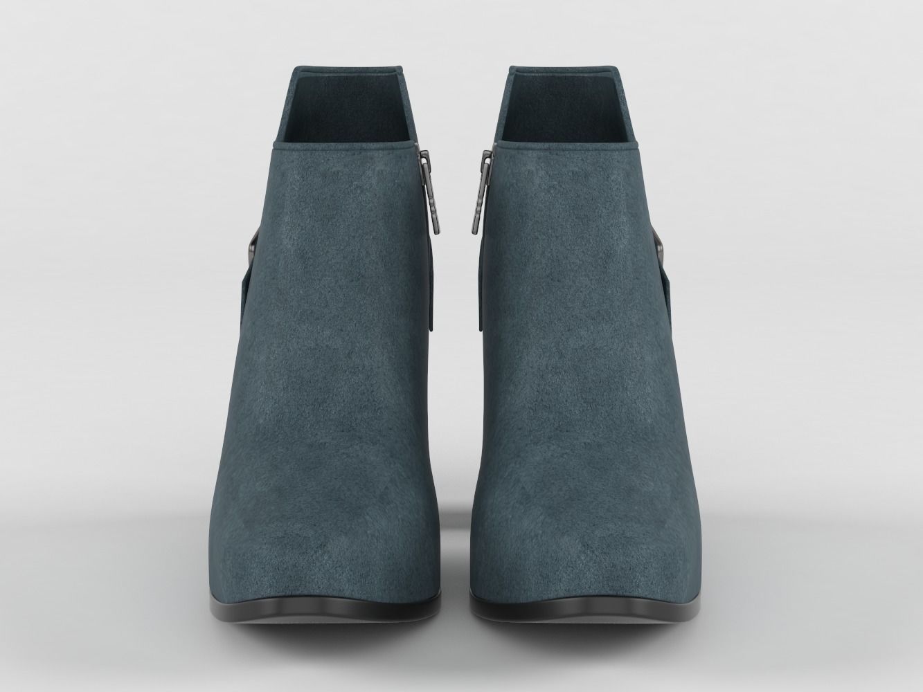 High Heels Womens Shoes 3D model_1