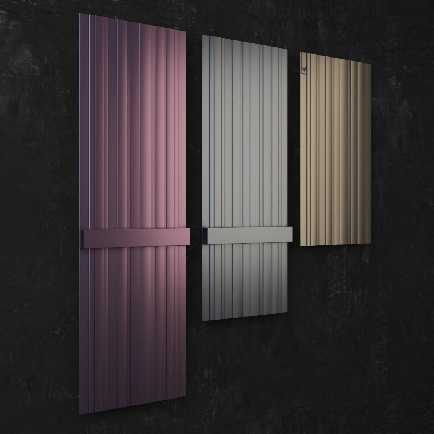 Antonio Lupi BIT Towel radiator 3D model_1