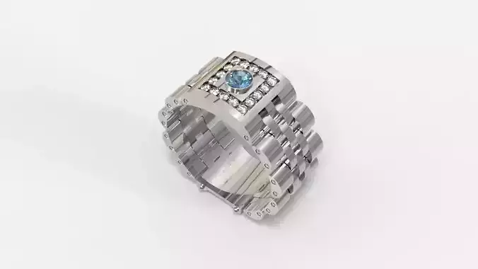 Male moving ring 3D print model