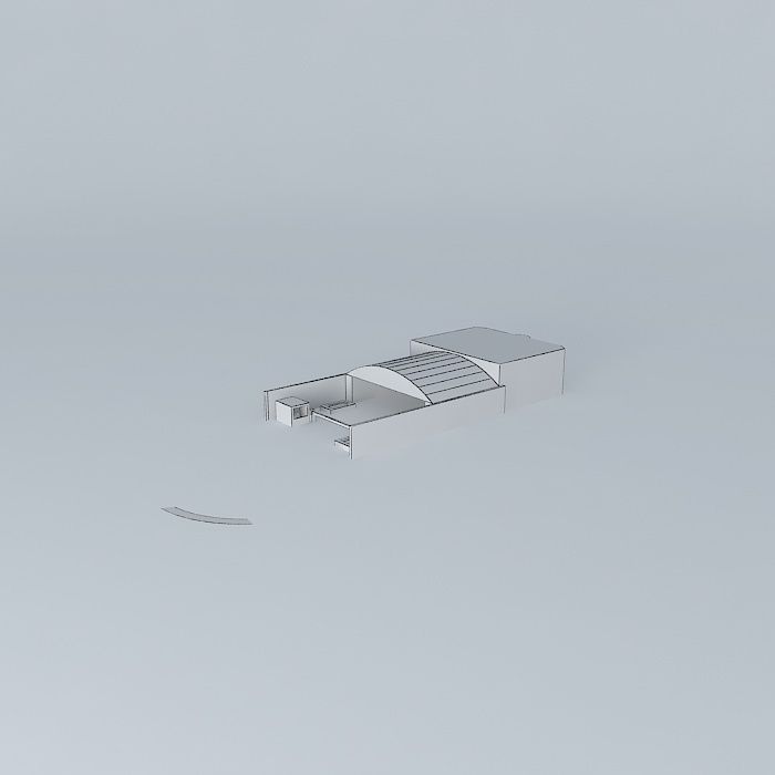 Shooting game level 2 Free 3D model_4