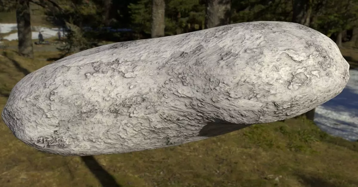 Smooth Rock Pack 1 Low-poly 3D model_0