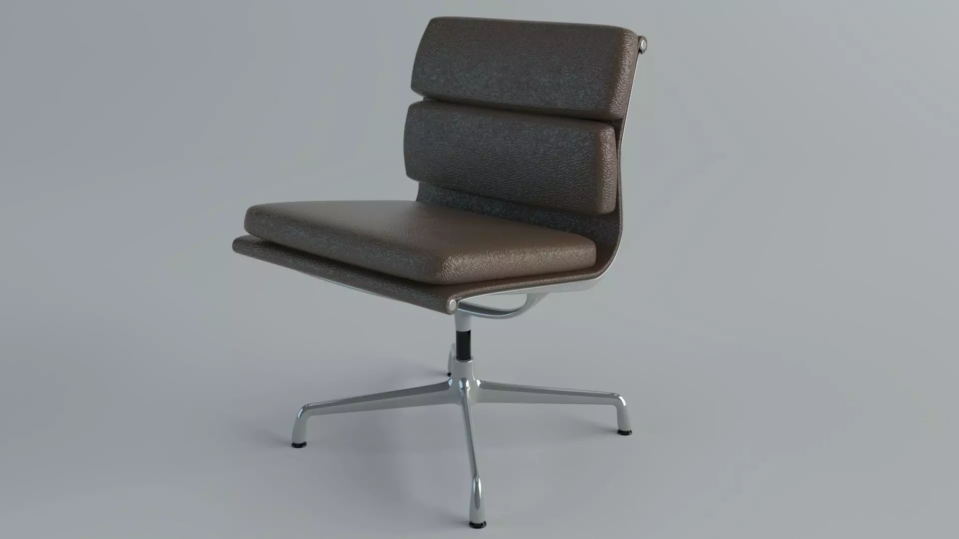 Chair vitra Soft Pad Low-poly 3D model_0