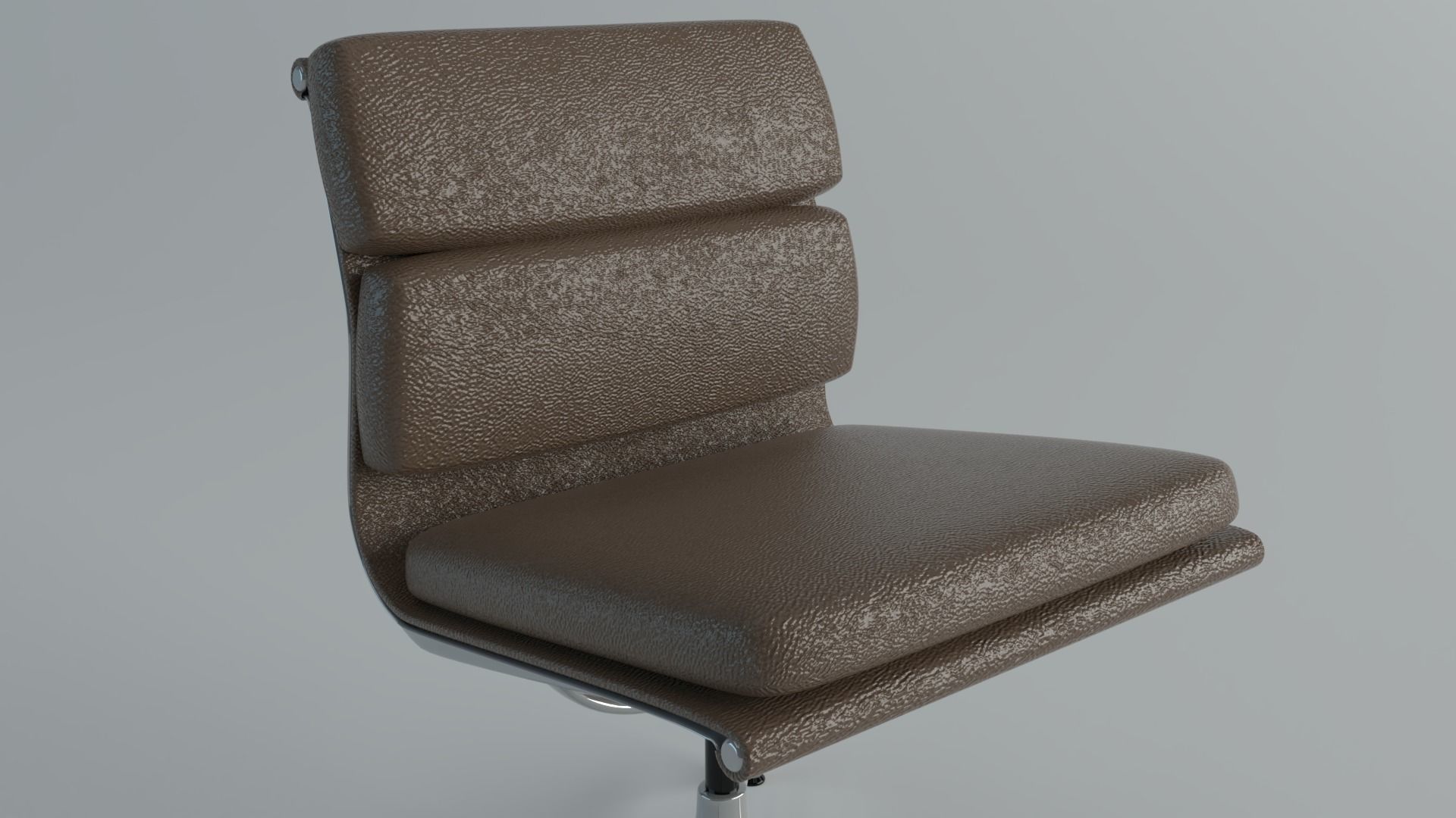Chair vitra Soft Pad Low-poly 3D model_2