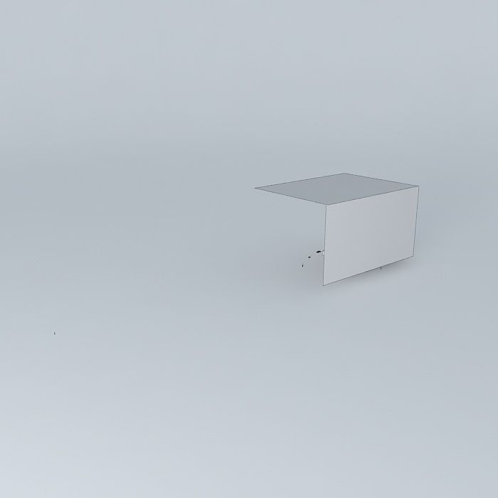 Forest cube with tree Free 3D model_3