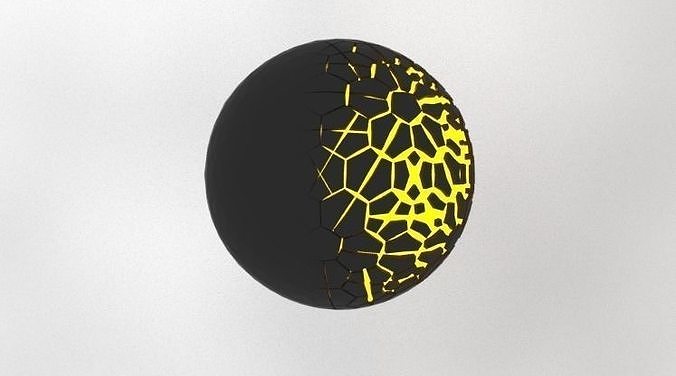 Force Field Low-poly 3D model